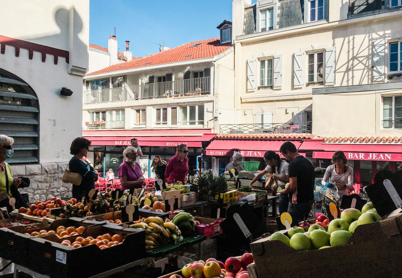 Appartement à Biarritz - ZERUA Studio avec Vue plein centre 4 pers