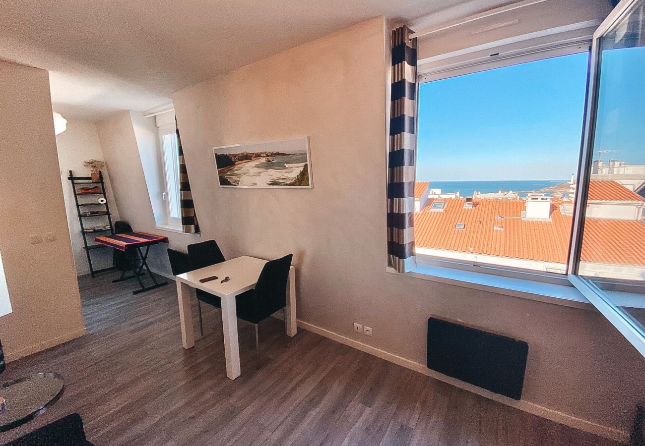 Appartement à Biarritz - ZERUA Studio avec Vue plein centre 4 pers